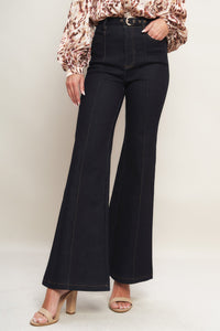 ICONIC FLARE DENIM PANTS