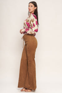 WILD HONEY FAUX SUEDE PANTS