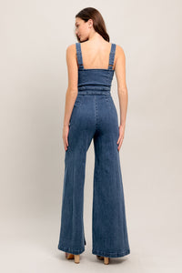 THE PERFECT FIT DENIM JUMPSUIT