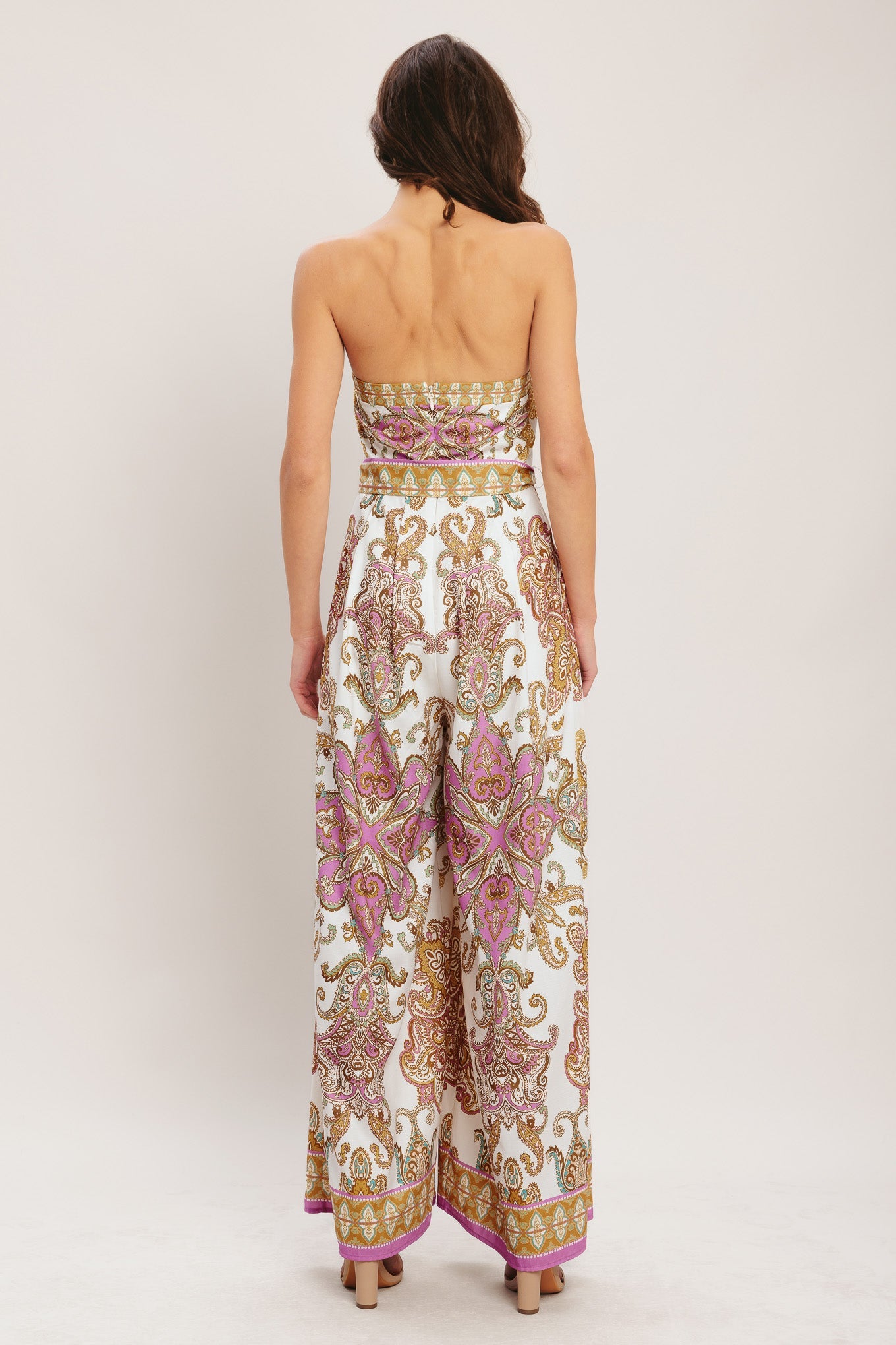 MEDITERRANEAN DREAM WOVEN JUMPSUIT