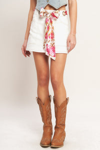 VERSATILE SEPARATE WOVEN SKORT