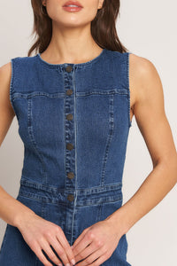 CITY STROLL DENIM JUMPSUIT