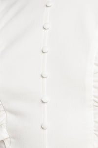 JUST FEELS RIGHT WOVEN ROMPER