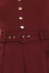 WINE COUNTRY WOVEN ROMPER