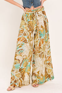 GOLDEN SHORES FLOW WOVEN PANTS