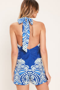 AEGEAN ESCAPE WOVEN SKORT ROMPER