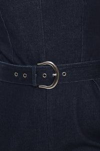 MODERN SWEETHEAR DENIM JUMPSUIT
