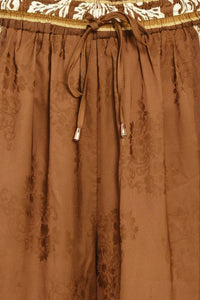 VINTAGE MANOR PALAZZO WOVEN PANTS