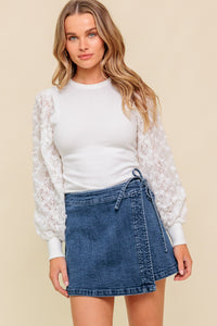 SWEET LIKE SANGRIA SWEATER TOP