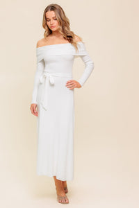 ALL A FANTASY SWEATER MIDI DRESS