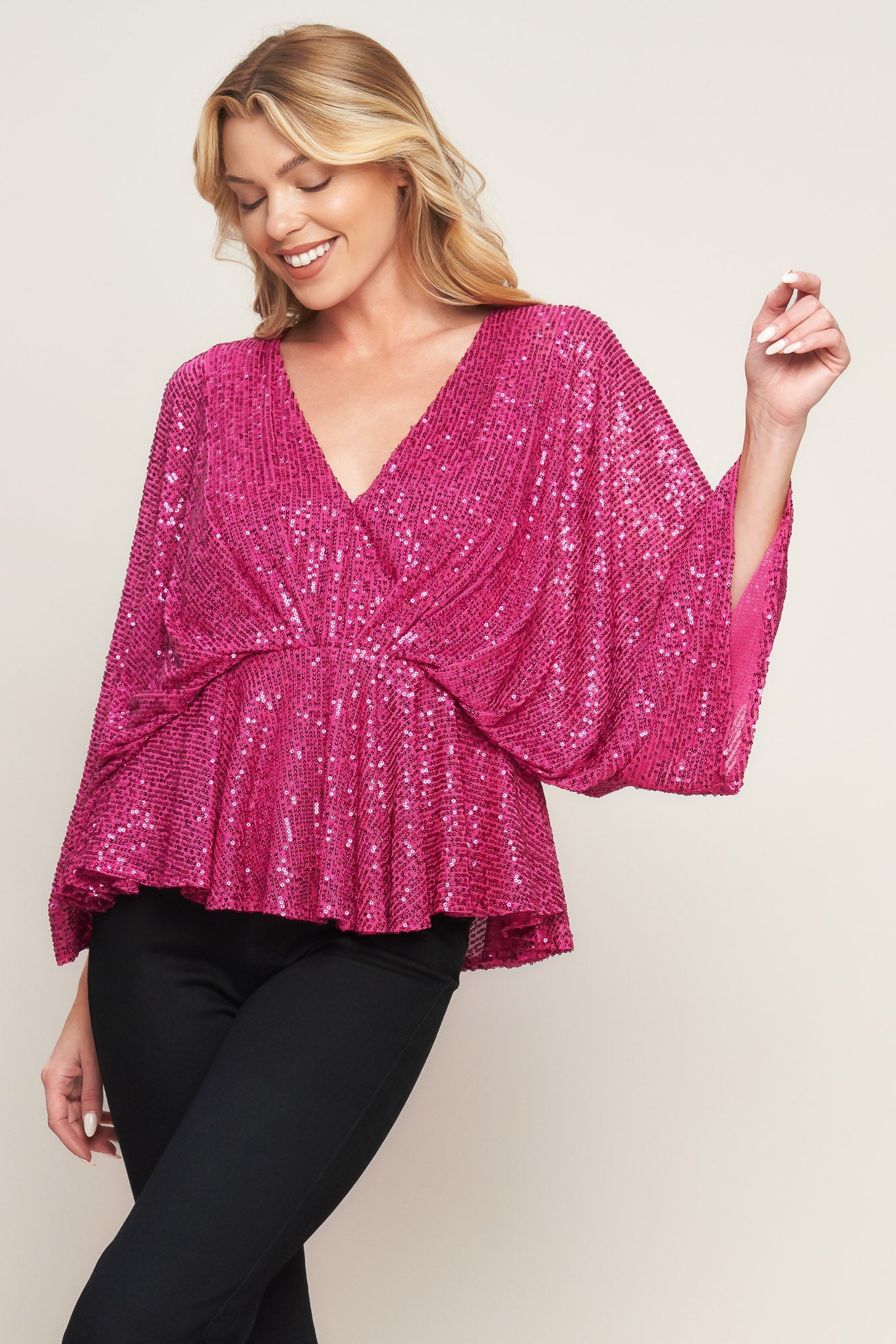START OF FOREVER SEQUIN TOP