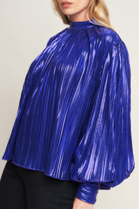 PRETTY COMPANION WOVEN FOILED TOP