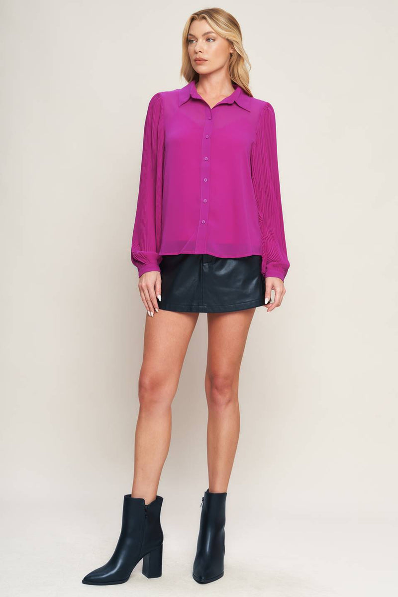 A SPECIAL GIFT WOVEN TOP