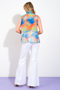 ALWAYS CELEBRATING WOVEN TOP