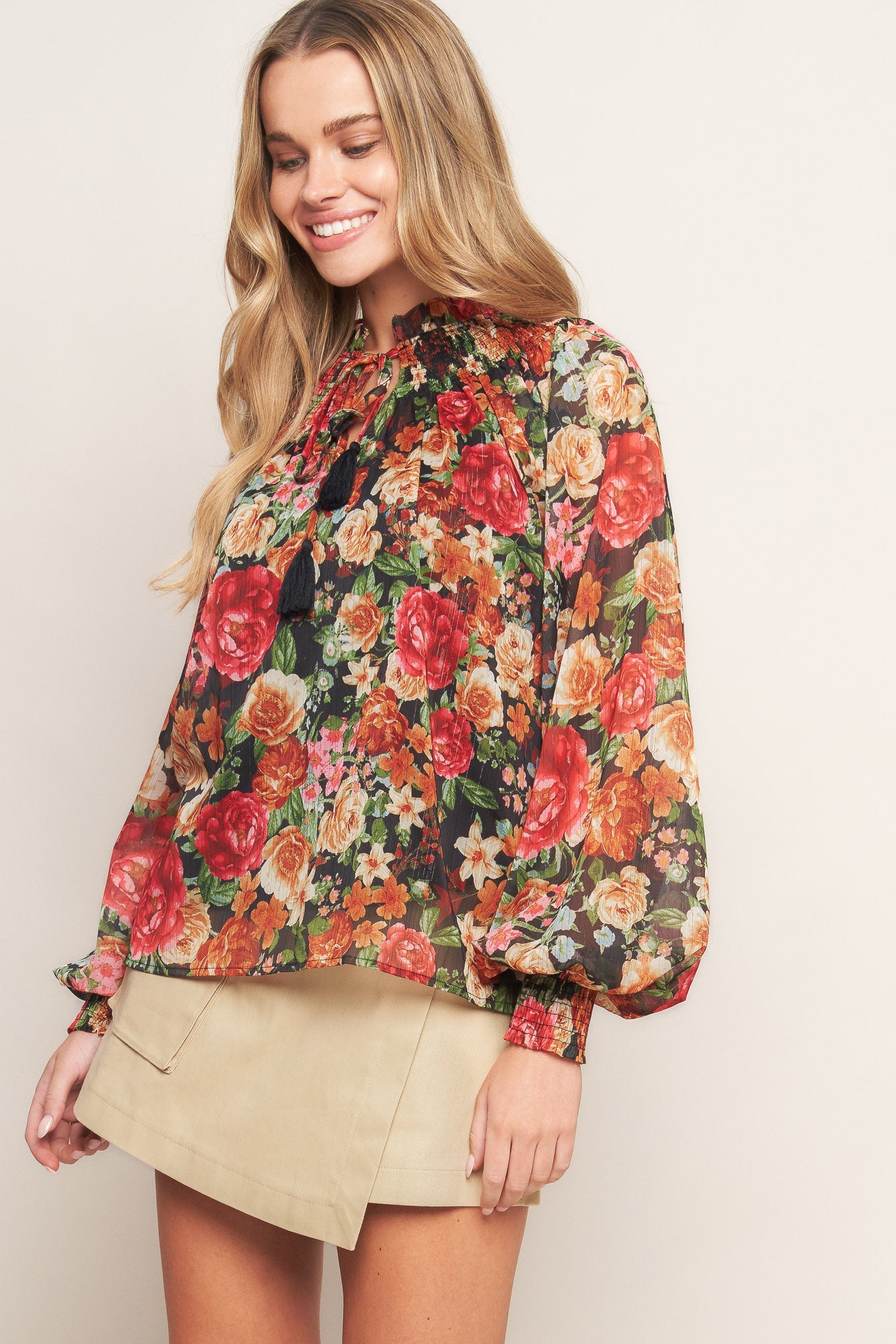 FOR THE DAY WOVEN TOP