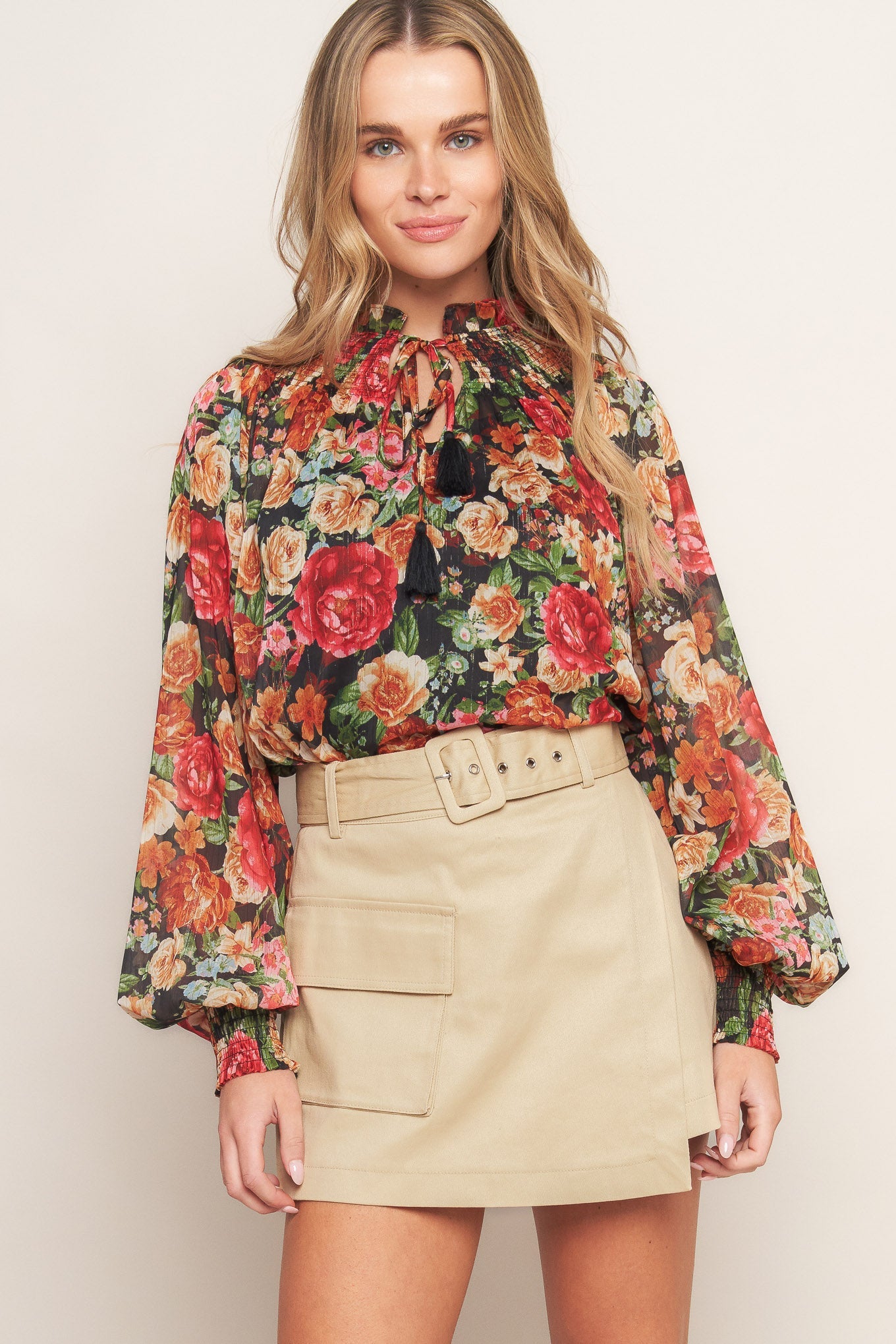 FOR THE DAY WOVEN TOP