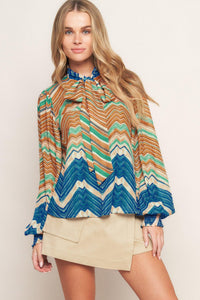 PICKING DAISIES WOVEN TOP