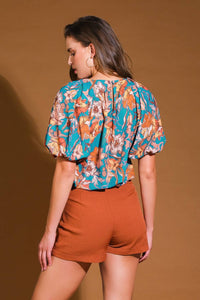 YORK HEIGHTS WOVEN TOP