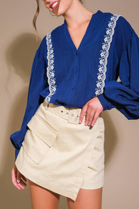 FORT WILLIAMS WOVEN TOP