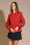 WAVERLY MILLS WOVEN TOP