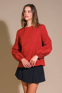 WAVERLY MILLS WOVEN TOP
