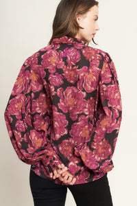 BEAUTIFUL EVENINGS WOVEN BLOUSE