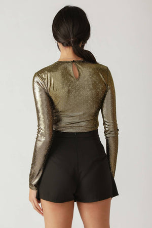 Festive Gold Bodysuit