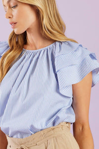 NEED YOU MORE WOVEN TOP