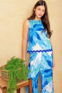 DAYS GO BY WOVEN TOP