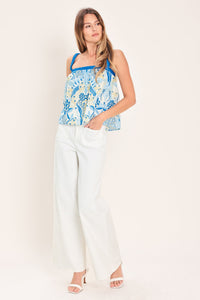 ISLAND VIBE WOVEN TOP AND SHORT SET