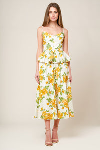 EVERY SUNDAY CREAM WOVEN TOP