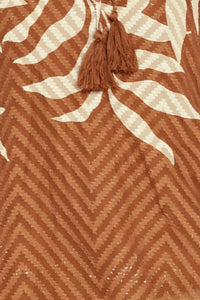 WARM BREEZE WOVEN TOP