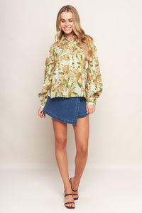 WILDFLOWER BREEZE WOVEN TOP