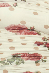 CREAM & BLOOM DELIGHT POWER MESH TOP