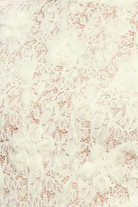 ROMANTIC SHEER FLORAL SWEATER TOP