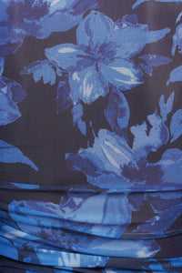 ILLUMINATED PETAL POWER MESH TOP