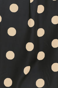 URBAN CIRCLES WOVEN TOP