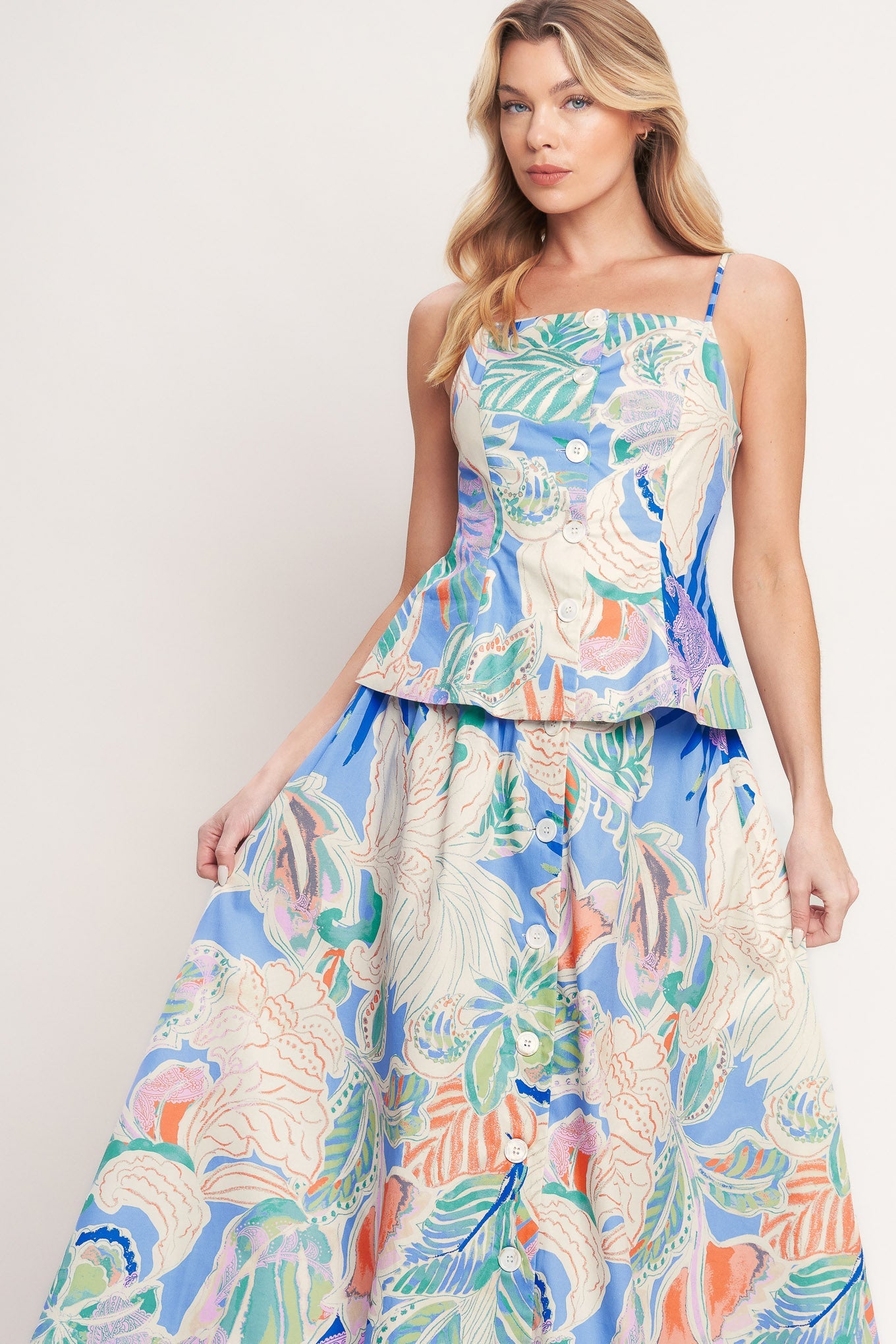 MADE FOR DAYDREAMS WOVEN TOP