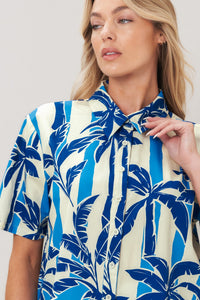 NOIR RESORT WOVEN TOP