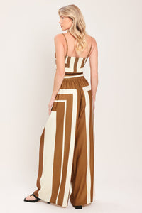 LUXE COAST WOVEN TOP AND PANT SET