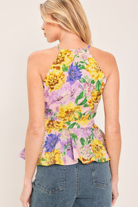 BLOSSOM MARKET WOVEN TOP