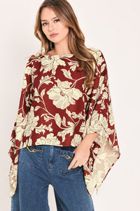 RUBY VINE INTERLUDE WOVEN TOP