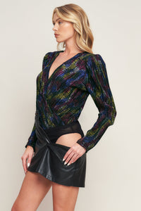 STAY THE NIGHT WOVEN BODYSUIT