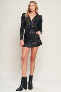 STAY THE NIGHT WOVEN BODYSUIT