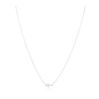 Janet Side Cross Necklace