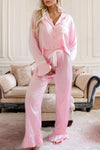 Mona- Pink Pajama Set