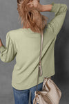 Laurel Green Textured Blouse