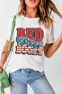 Red White and Boozy Tee