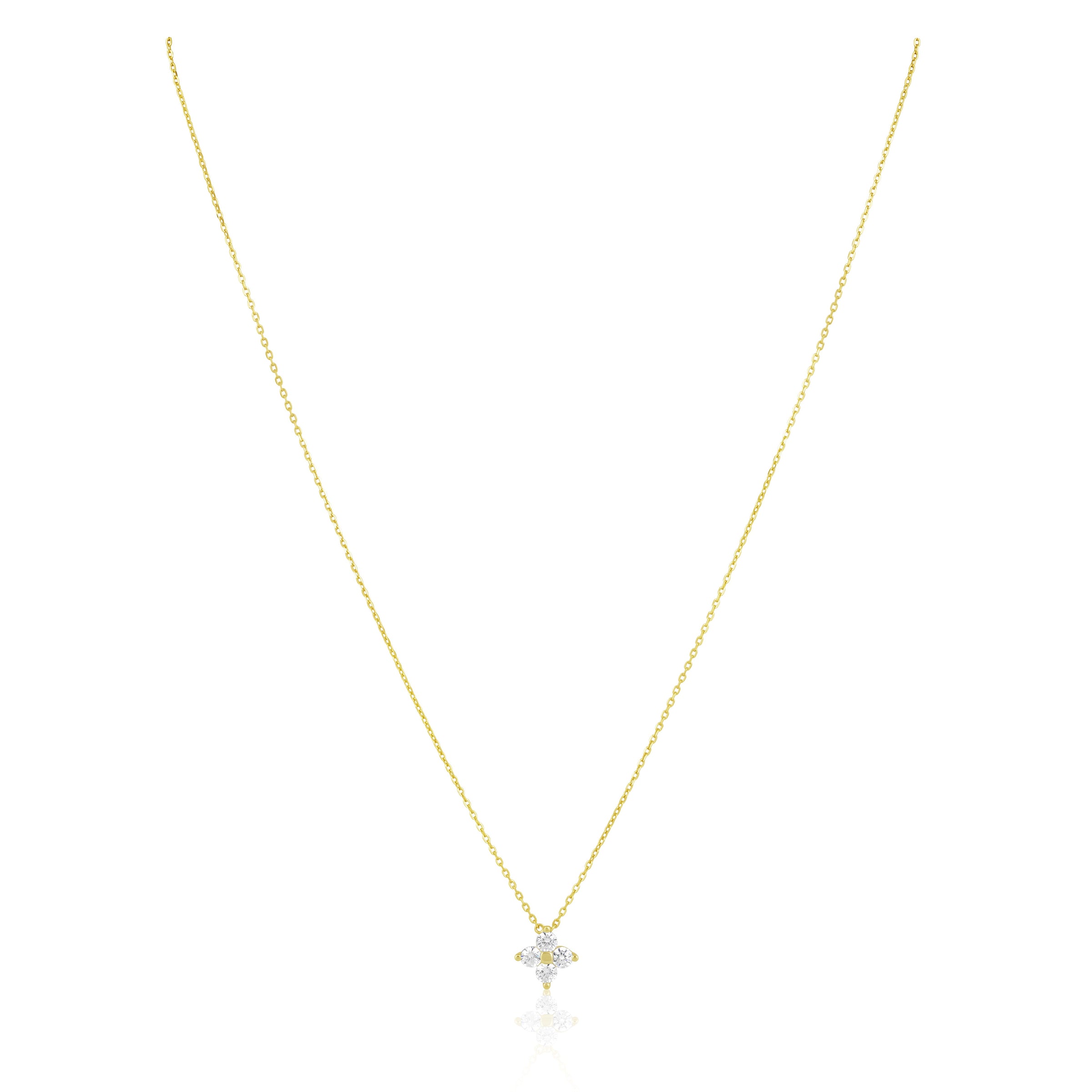 Mae CZ Pendant Necklace