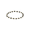 Sincerity Gemstone Gold Fall Colors 3mm Beaded Bracelet